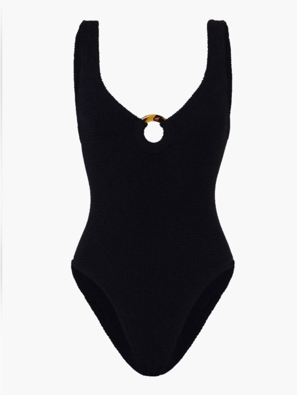 Hunza G women’s Celine One-Piece Swimsuit with Ring One Size